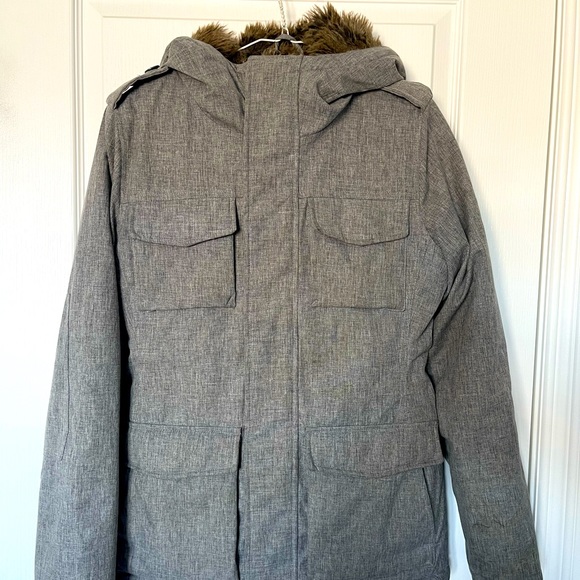 TNA Jackets & Blazers - TNA Niseko Grey Parka